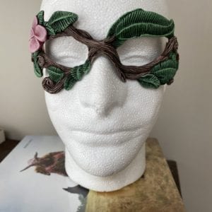 Floral earth resin mask