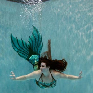 Ariel Green Finfolk Mythic Mermaid Tail