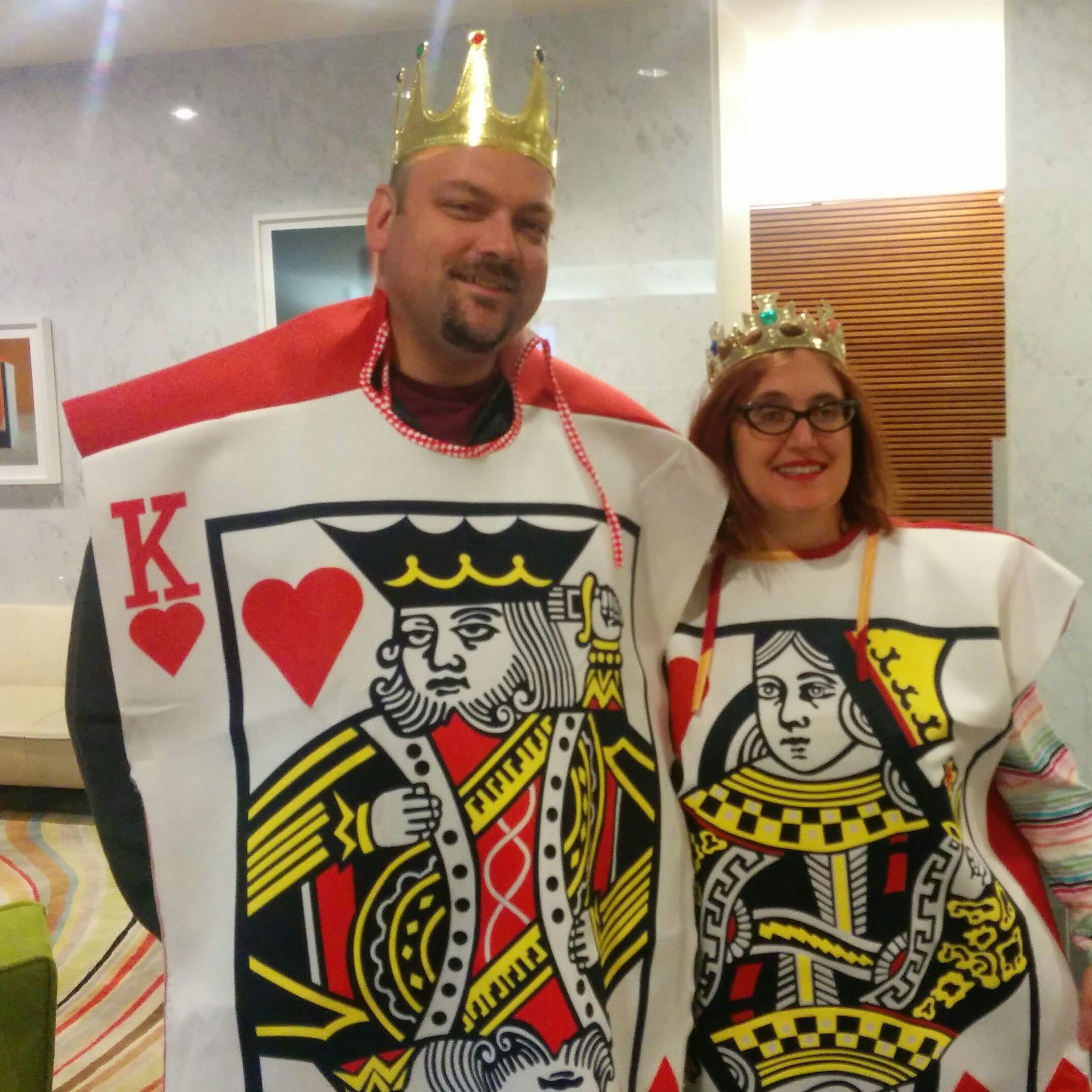 Playing cards couples costume