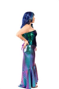 Mermaid Sequin Corset & Skirt