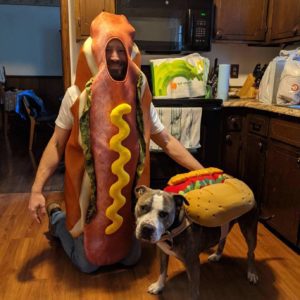 Hot Dogs - Dog and Human Couple Costume