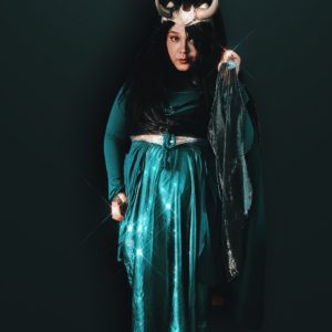 Lady Loki / Poison Ivy Formal Dress
