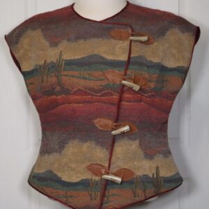 Vintage Desert Tapestry Vest